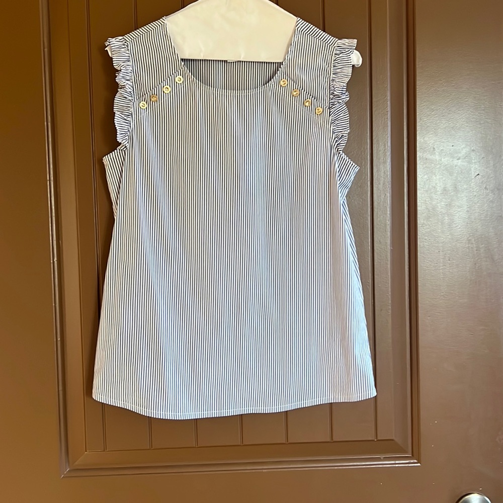 Market and spruce blouse
